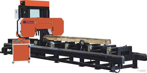 卧式龙门锯与卧式龙门翻转跑锯MJR700*600 现代木工与建筑机械的高效利器